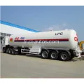 Remorque de camion-réservoir LPG Tourning lourds pour propane